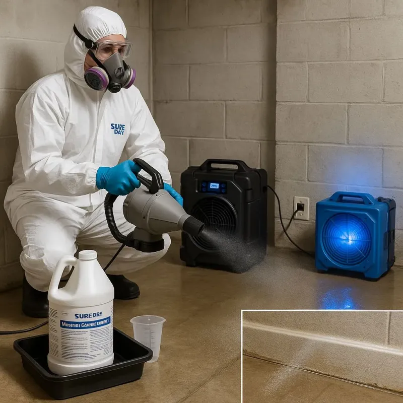 Sanitization and Odor Removal process in Orchard City, CO