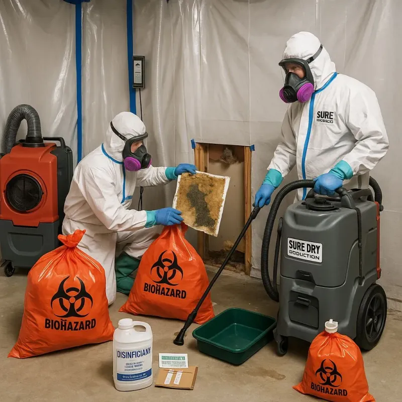 Contaminated Water Handling Protocols process in Orchard City, CO